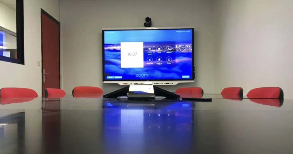 Senselink équipe Descotes Lyon Smart Logitech Zoom Polycom