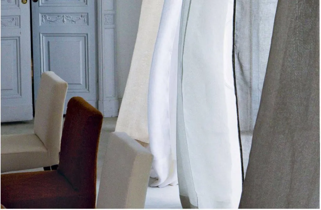 L'élégance, le raffinement de la maison Italienne de tissus et linge de maison de luxe Mastro Raphael chez Sacha le Concept Store du Luberon.