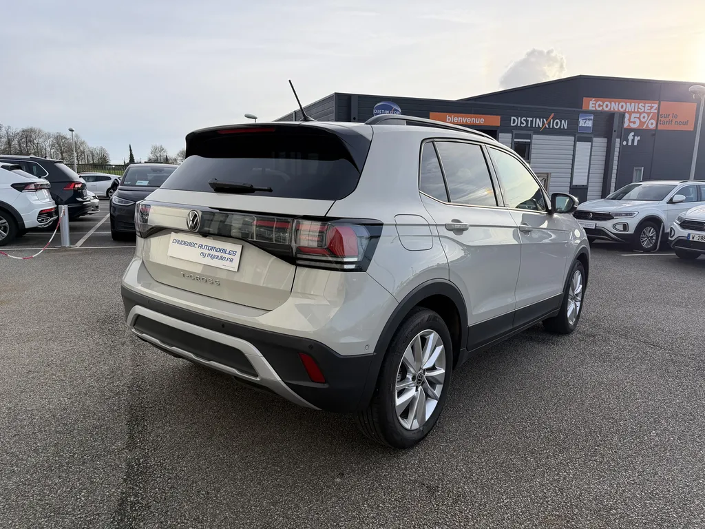 Achat Volkswagen T-Cross occasion essence automatique à La Frénaye proche Le Havre, Rouen et Dieppe chez Caudebec Automobiles