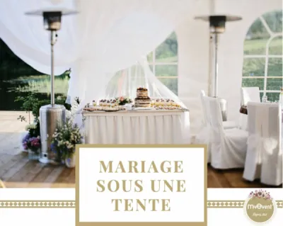My Event' By Jenny vous propose d'organiser votre mariage haut-de-gamme sous une tente !