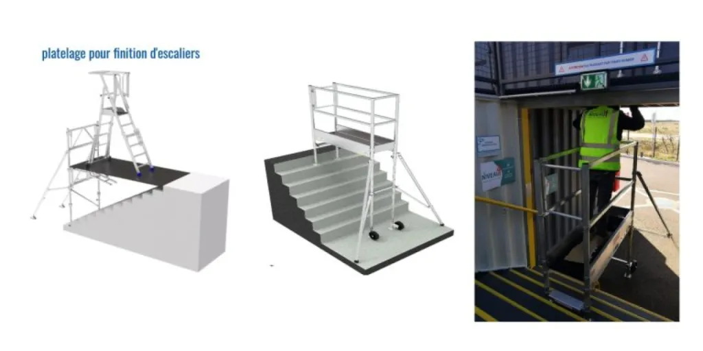 Niveau4 Groupe propose son concept Plateforme Escalier