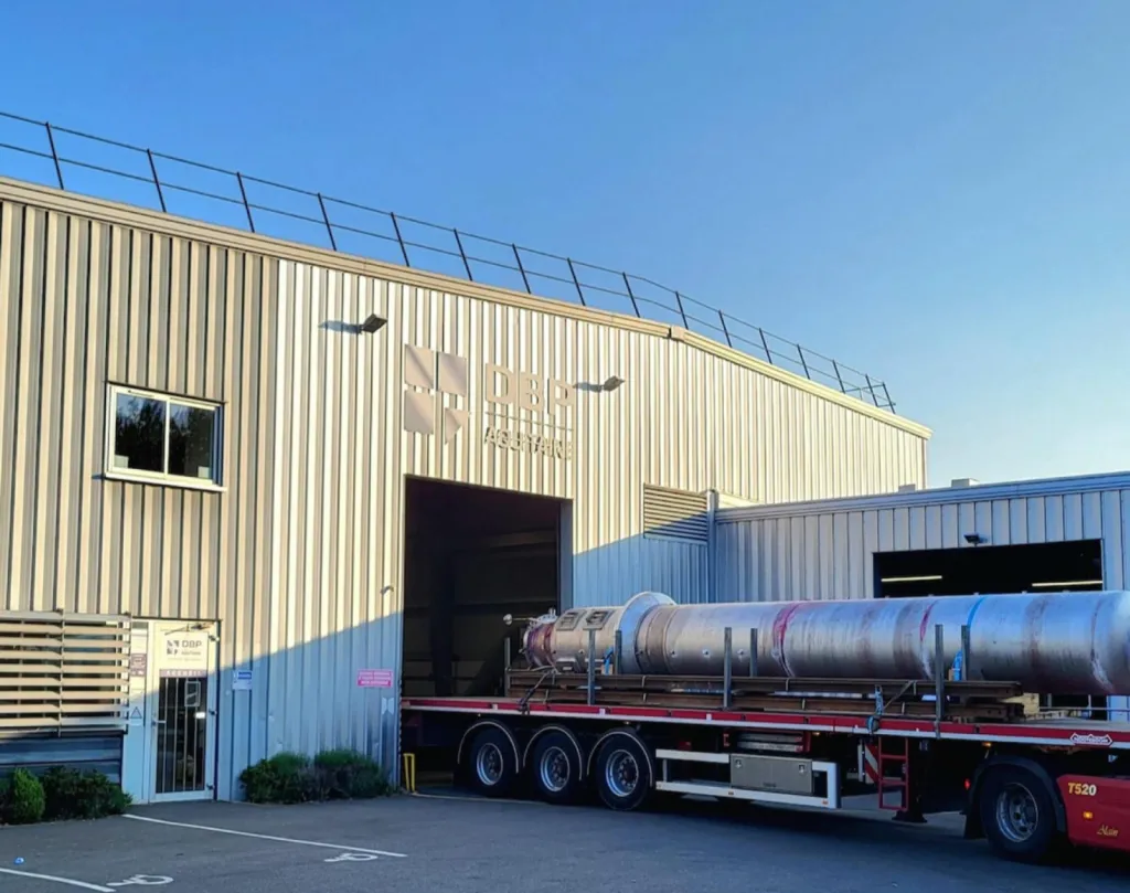 Atelier de traitement de surfaces inoxydables à Le Barp (38) - Grande capacité d'accueil