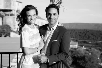 séance photo mariage bastide gordes