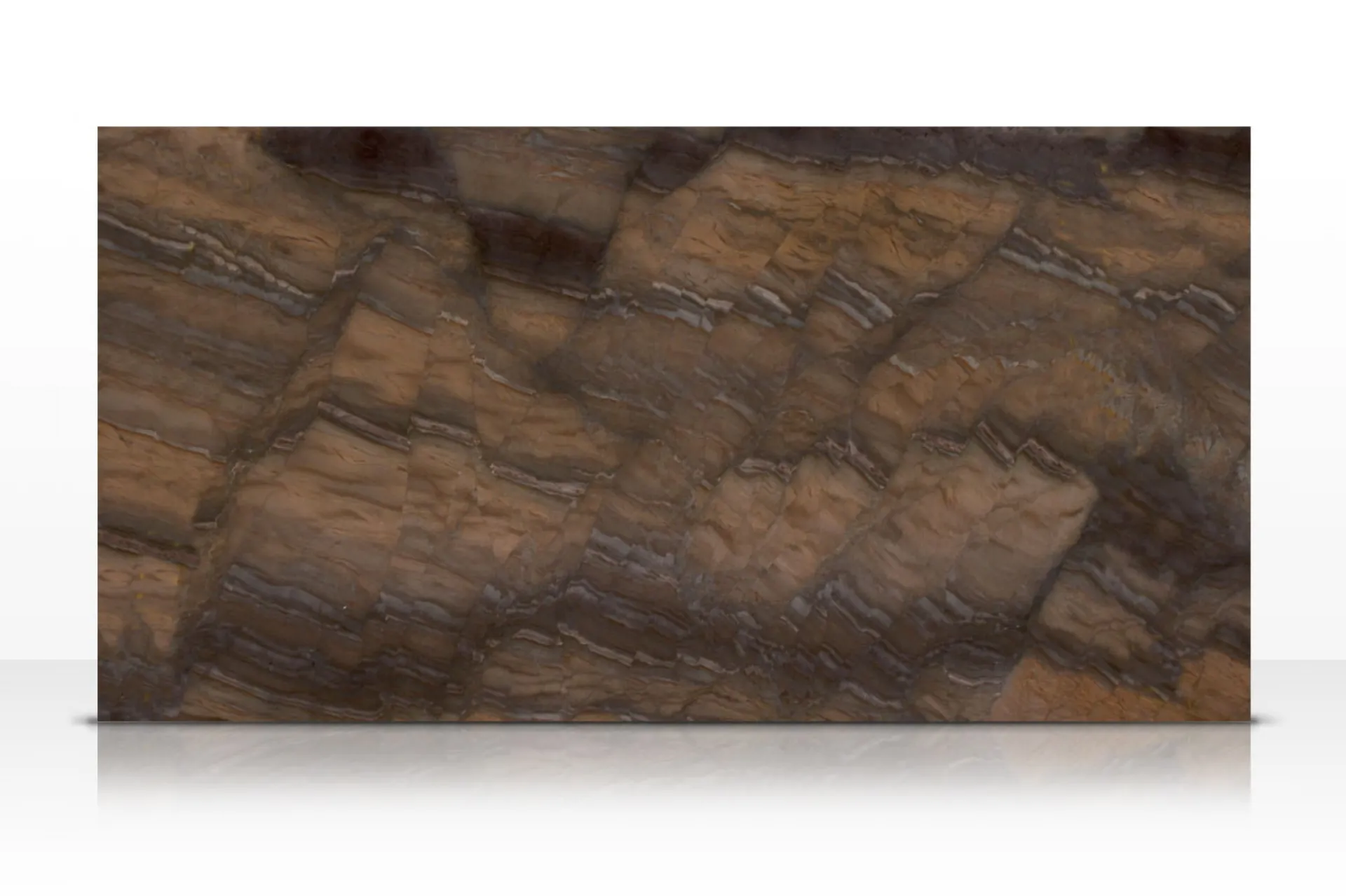 Tranche Elegant Dune Quartzite marron