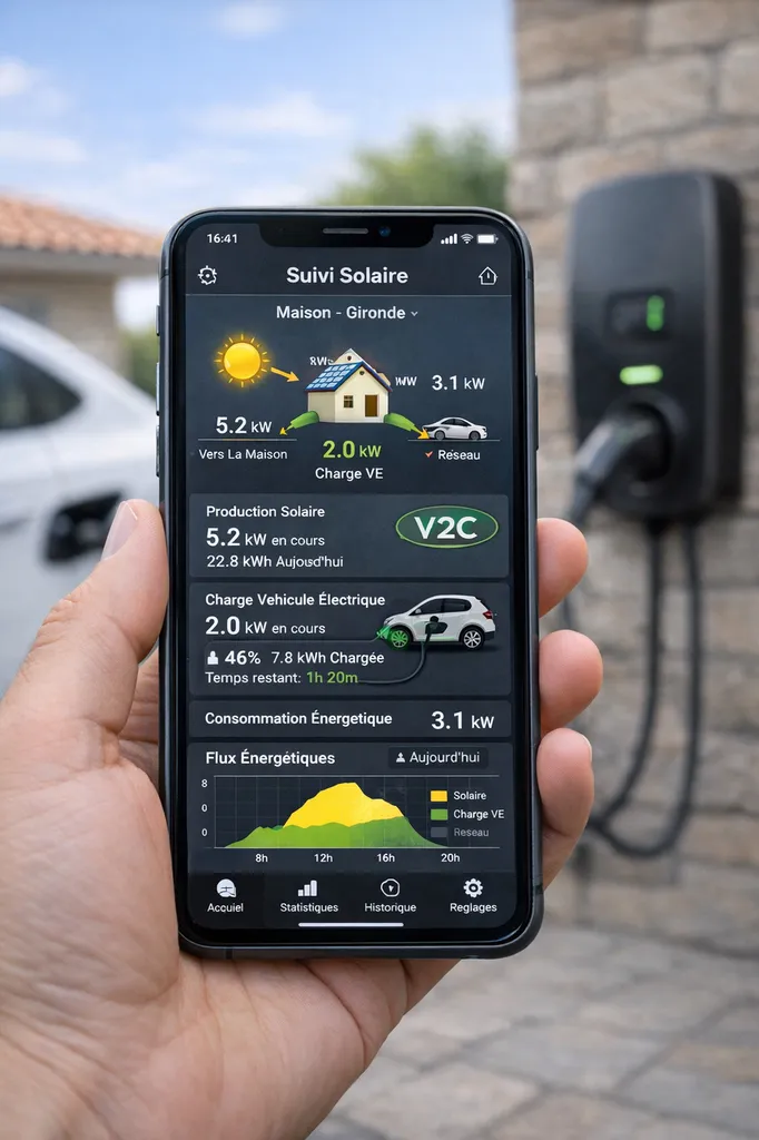 Synergie Solaire borne VS panneaux photovoltaïques à Bordeaux, Villenave D’ornon, Bègles, latresne…