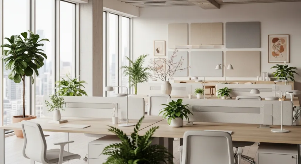 Styles d’aménagement loft japandi néo scandinave et contemporain pour espaces tertiaires ergonomiques par un spécialiste avec accompagnement clé en main à Toulon dans le Var