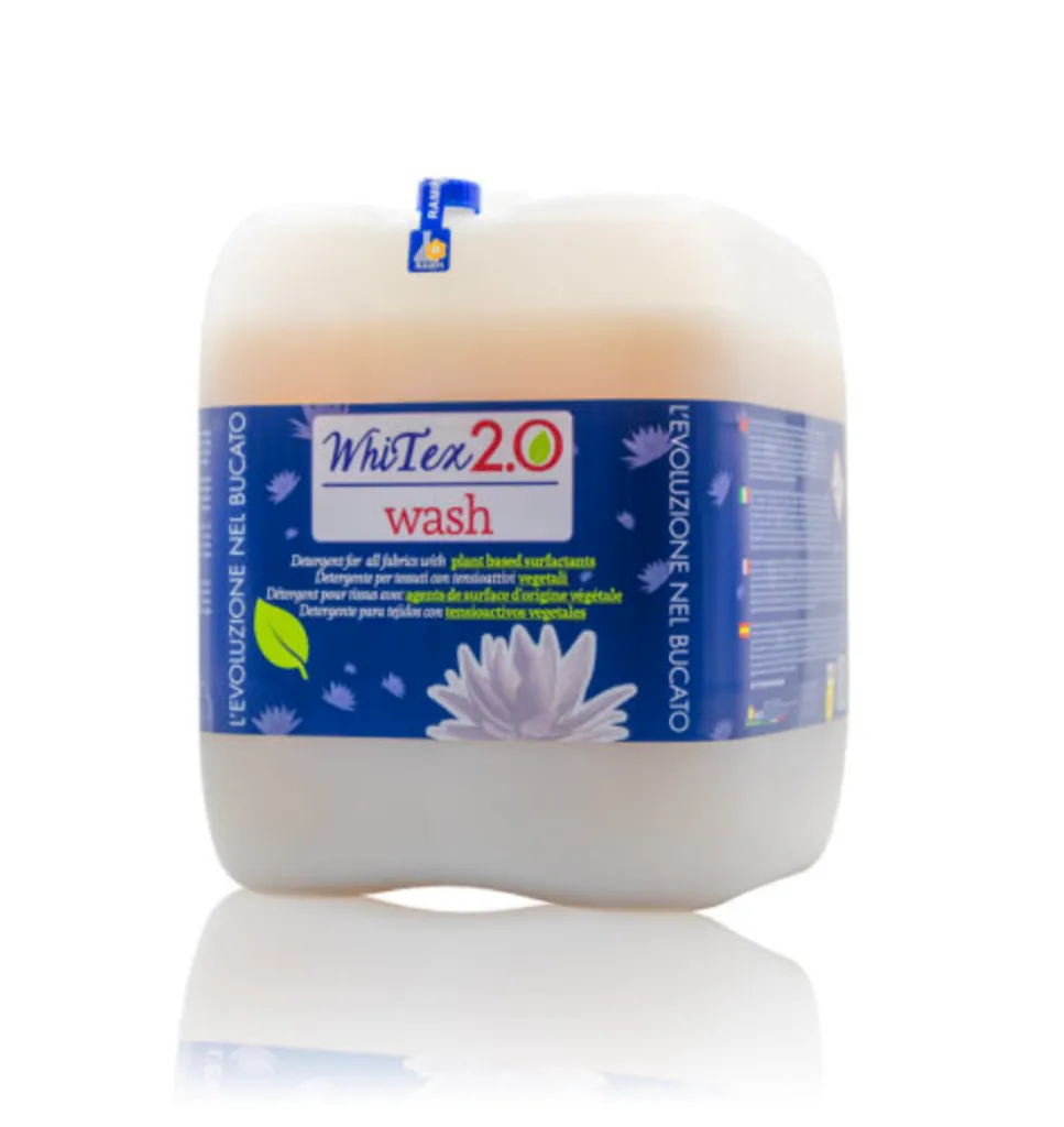 Vente Lessive Whitex 2.0 Rampi 15 litres – Lessive Blanchissante Végétale Nouvelle Génération pour un Linge Blanc Éclatant
