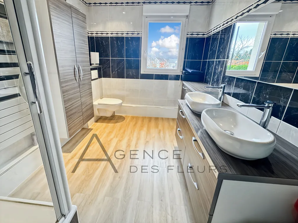 À vendre, maison d'habitation de 123 m² sur un terrain de 1025 m² situé à Saint-Aubin-les-Elbeuf 76410