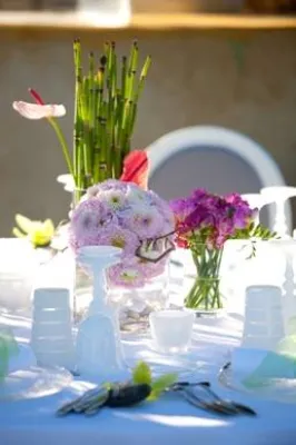 High-end wedding reception at a luxury Bastide in Aix