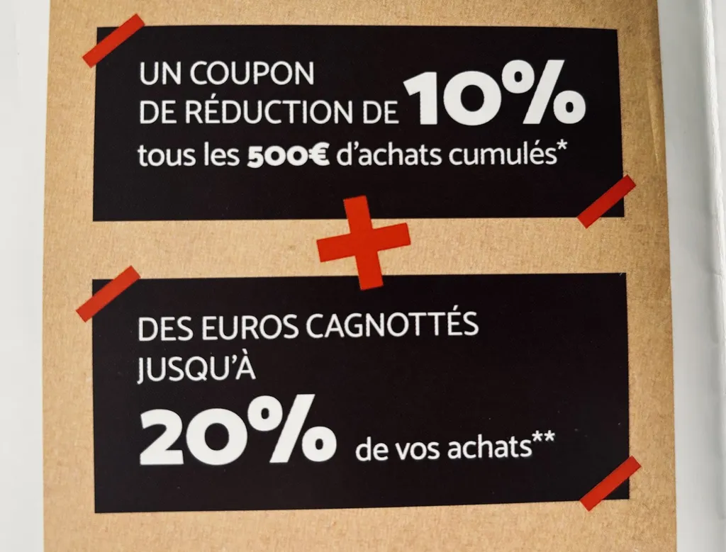 Adhérer au programme de fidélité gratuit de votre magasin de bricolage Bricomarché Le Havre