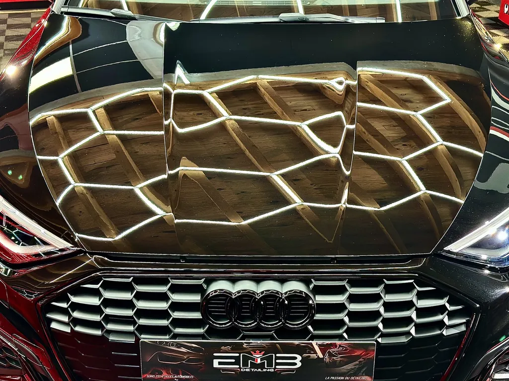 centre de DETAILING Lyon traitement céramique carosserie et jantes Audi A3