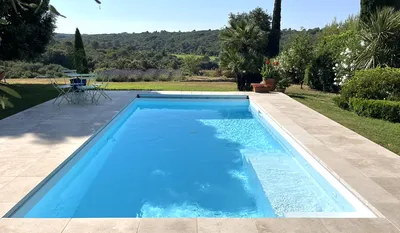 piscine coque remplacée par piscine béton avec PVC armé
