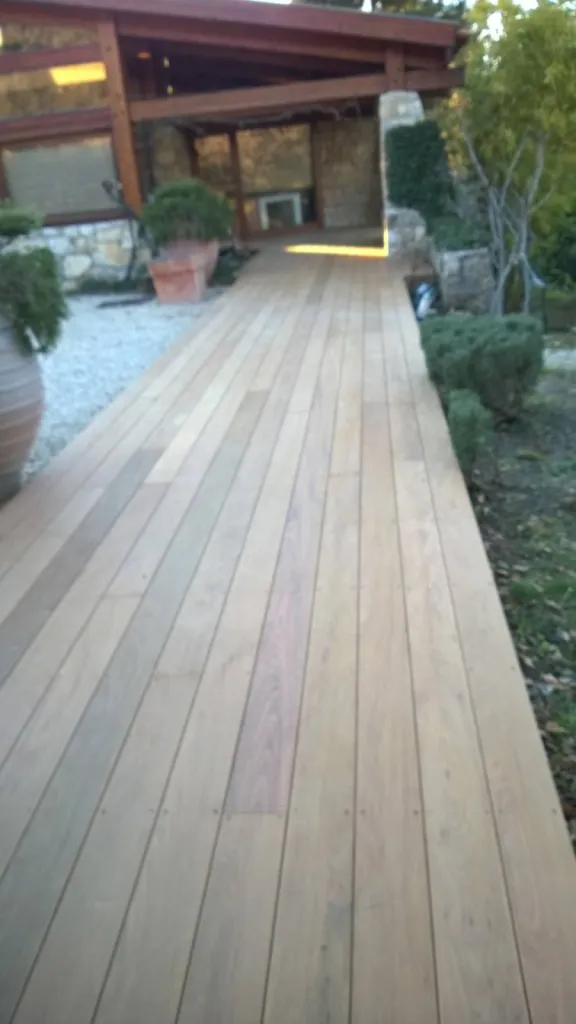 terrasse en ipé Parqueterie Aixoise