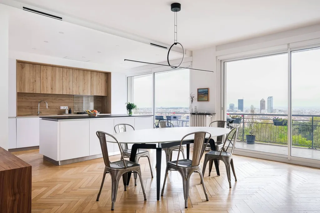 Travaux de rénovation complète d'un appartement situé dans le 4ème arrondissement de Lyon