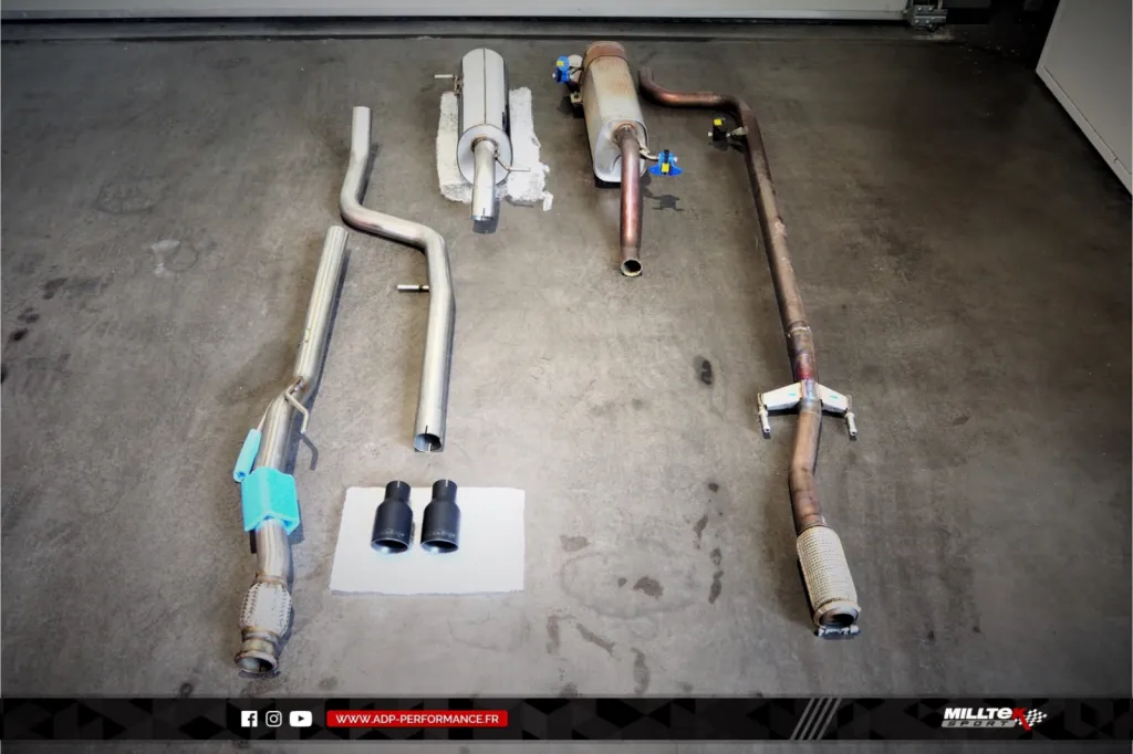 Ligne d'échappement (cat-back) Milltek Arles - Peugeot 208 GTI 1.6 THP 208cv - ADP Performance