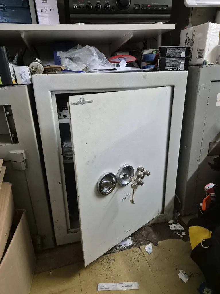 a Vitry-le-François urgence nécéssitant l'ouverture d'un coffre-fort