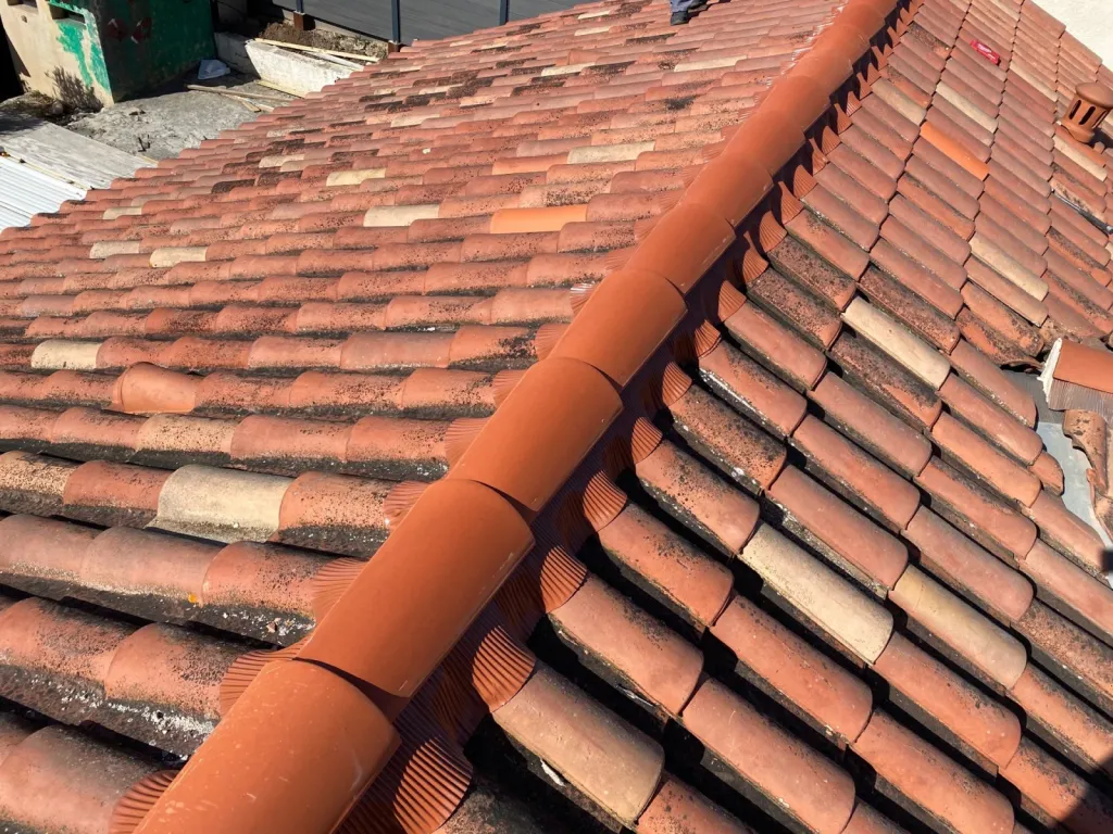 Faîtage closoir fini sur venelles