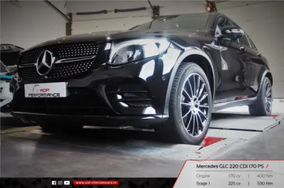 Reprogrammation moteur Salon de Provence - Mercedes GLC 220 CDI 170cv - ADP Performance