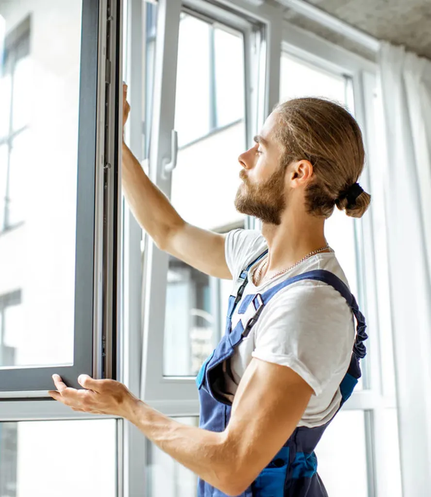 Pose de fenêtre sur mesure