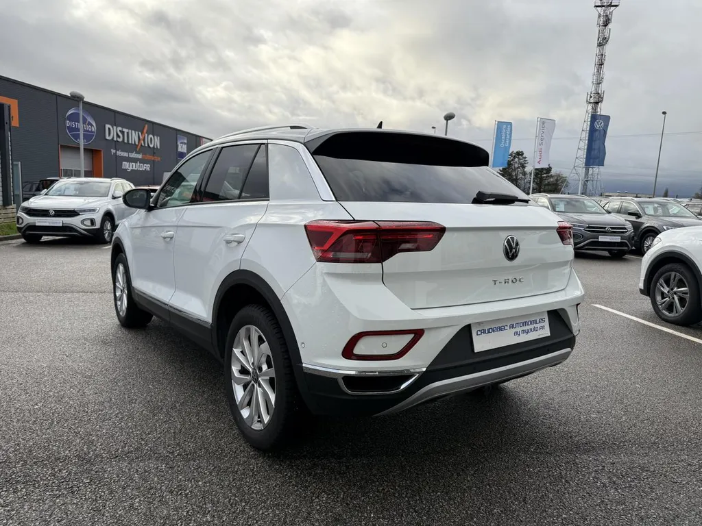 Volkswagen T-Roc d'occasion à prix mandataire près du Havre : SUV diesel automatique récent et garanti.