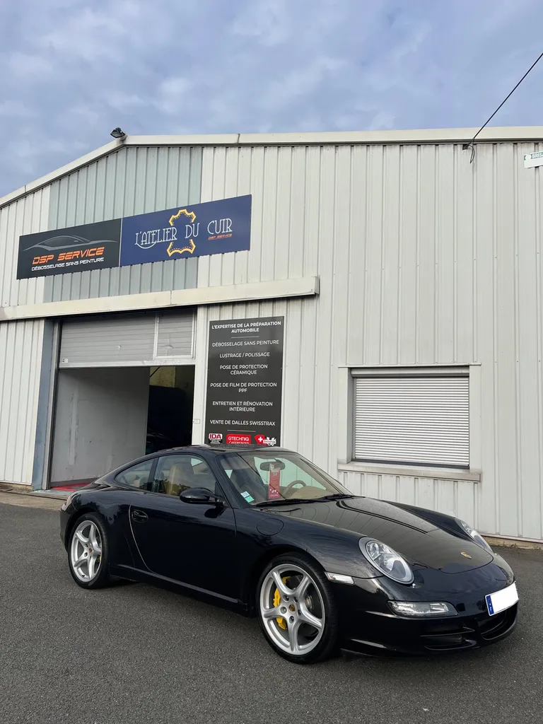 Traitement céramique sur une Porsche 997 Carrera S - Le Mans.