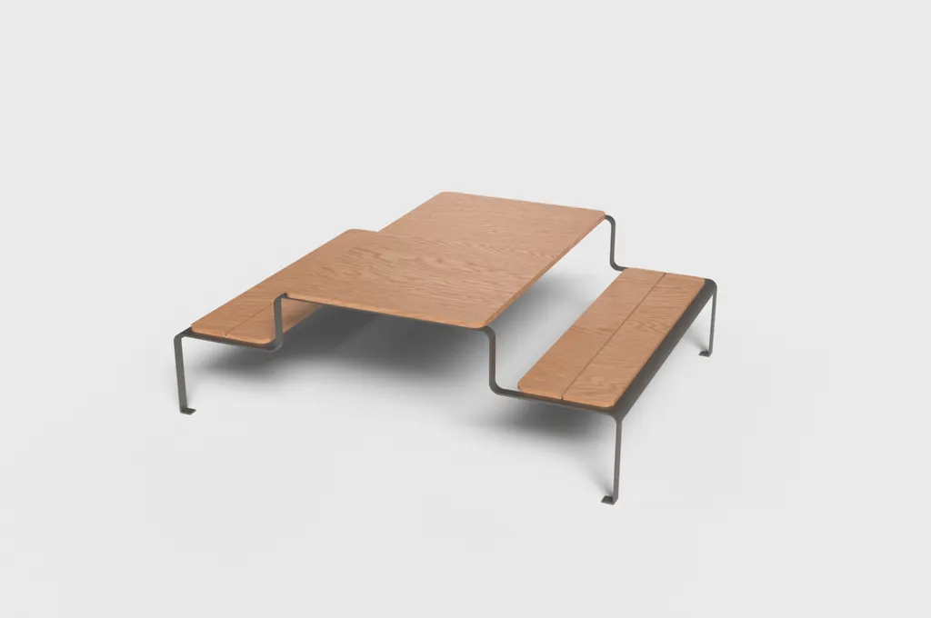 LISA : table de pique-nique personnalisable