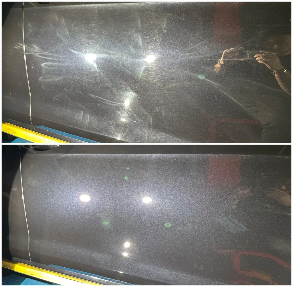 Restauration Volkswagen Golf GTE polissage Traitement céramique sur Lyon 