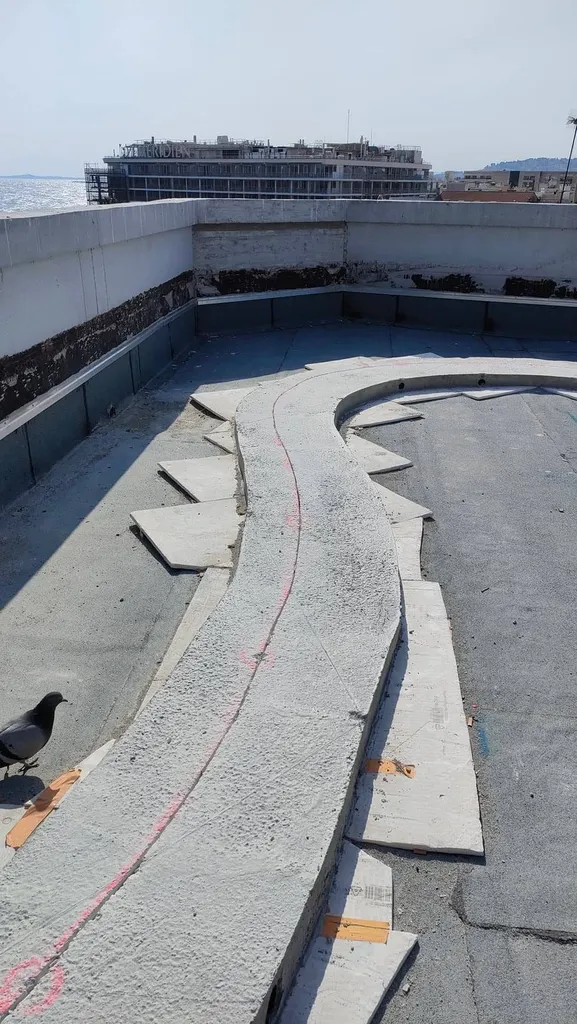 Toiture - Avant la végétalisation