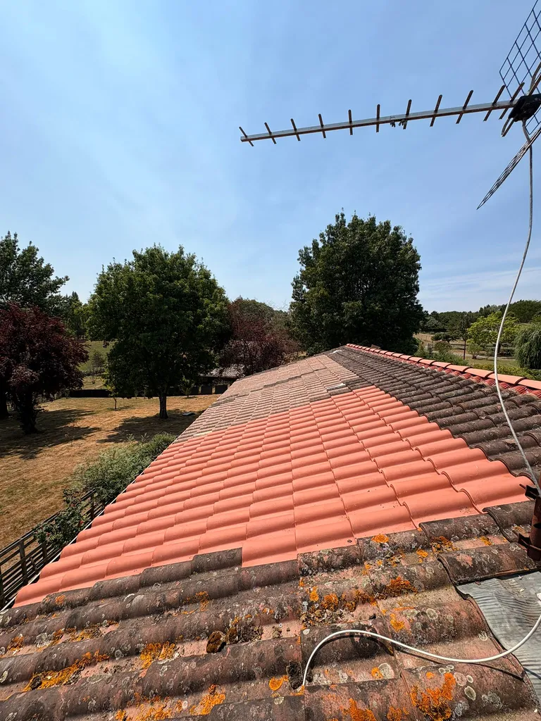 Remplacement de toiture par un couvreur à Morlaàs près de Pau