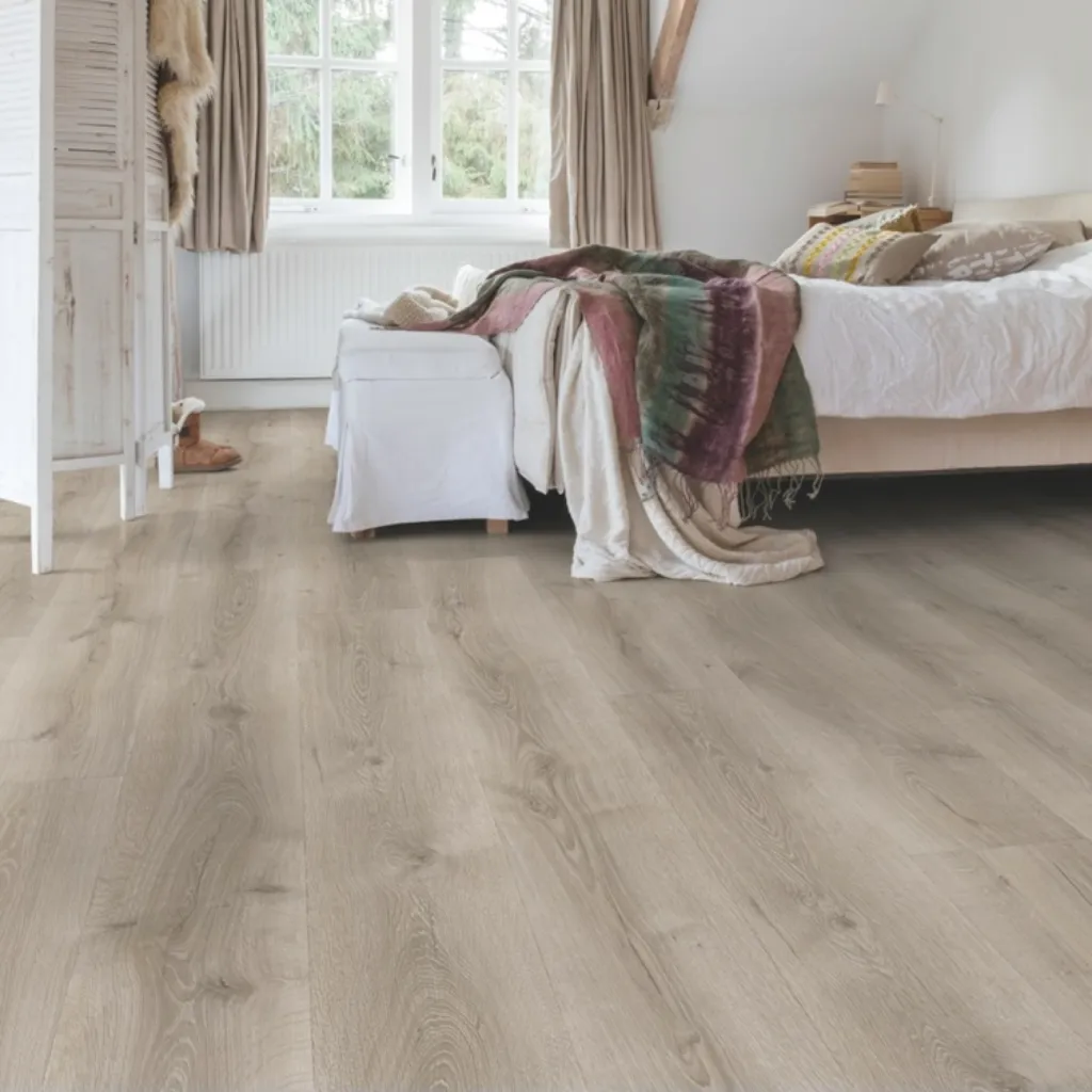 stratifié QUICKSTEP MJ3552 chêne desert gris brossé