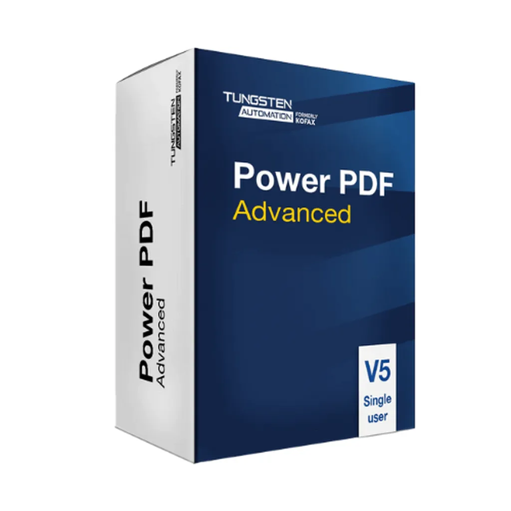 Logiciel Tungsten Power PDF Advanced par Dicma à Biarritz