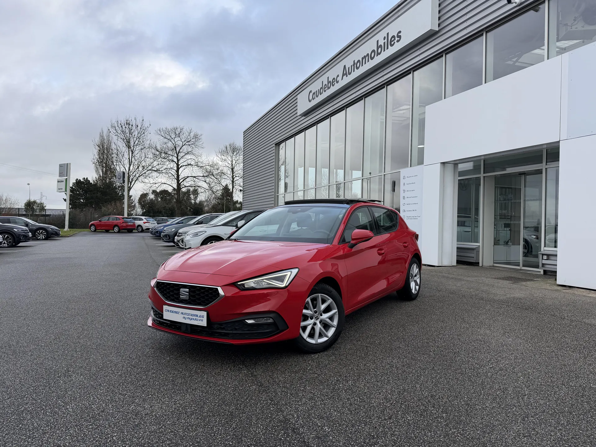 SEAT Leon 2.0 TDI 150 DSG7 occasion diesel automatique à Le Havre Normandie