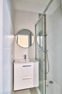 Optimisation d'espace de salle d'eau à Bordeaux