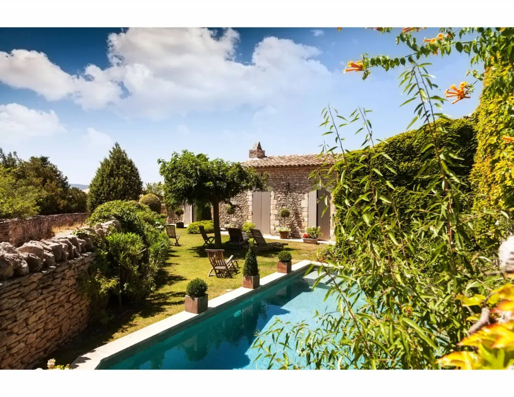 Aménagement de jardin paysager à Gordes dans le Lubéron