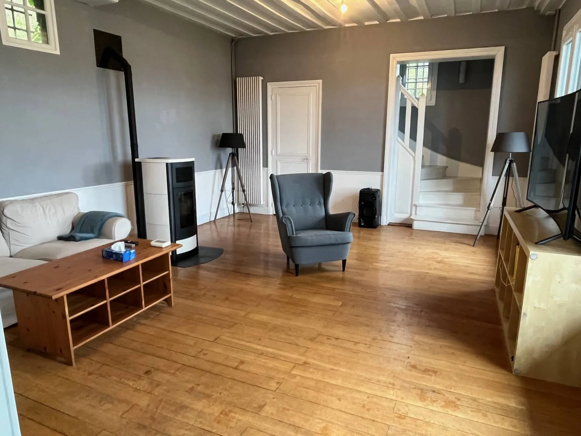 Maison de caractère, à vendre, située à Caudebec en Caux - Pleine VUE SEINE