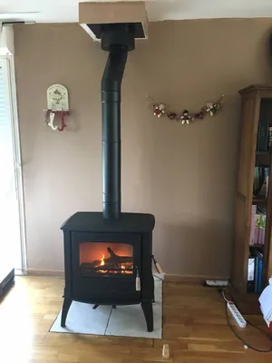 INSTALLATION D'UN POELE A BOIS A SORQUAINVILLE