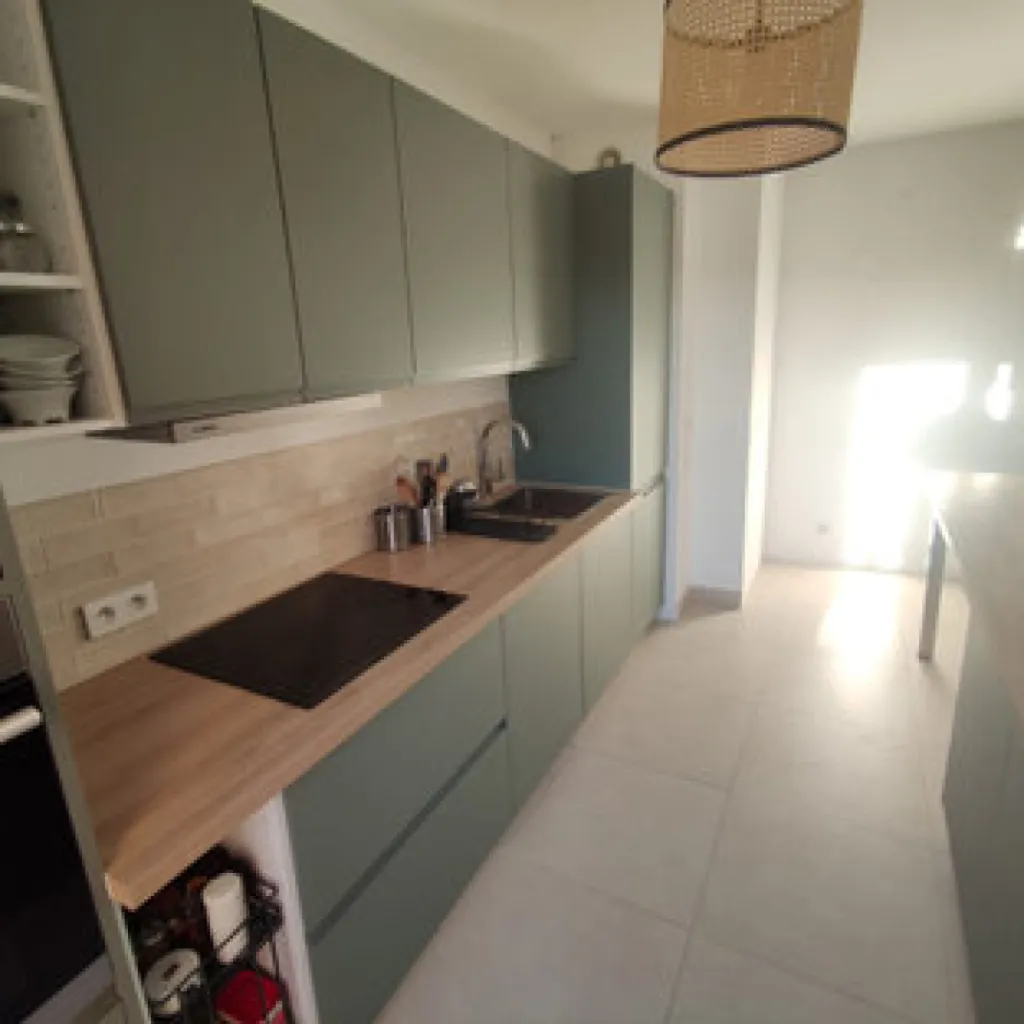 Rénovation de cuisine dans une maison