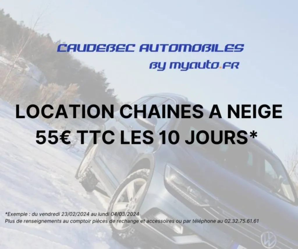 Location de chaînes à neige pas cher près de Lillebonne
