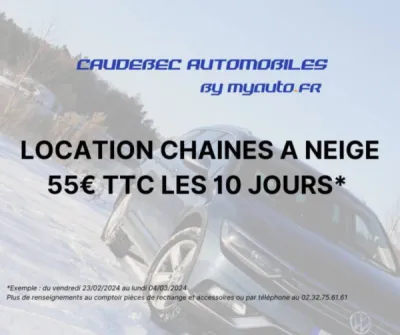 Location de chaînes à neige pas cher près de Lillebonne