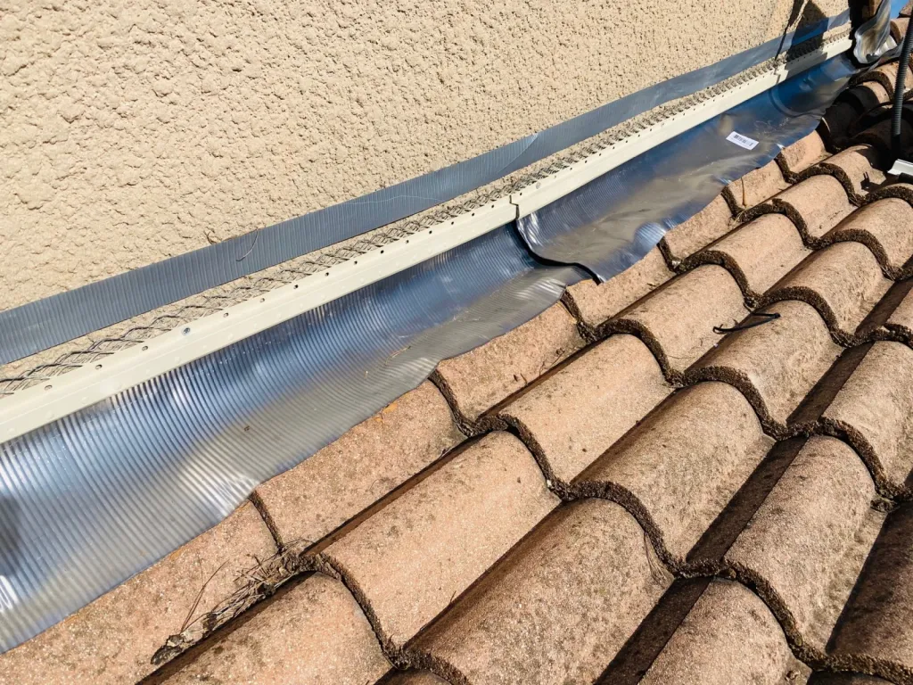 Changement de Solin en Plomb d’une maison sur Aix en Provence