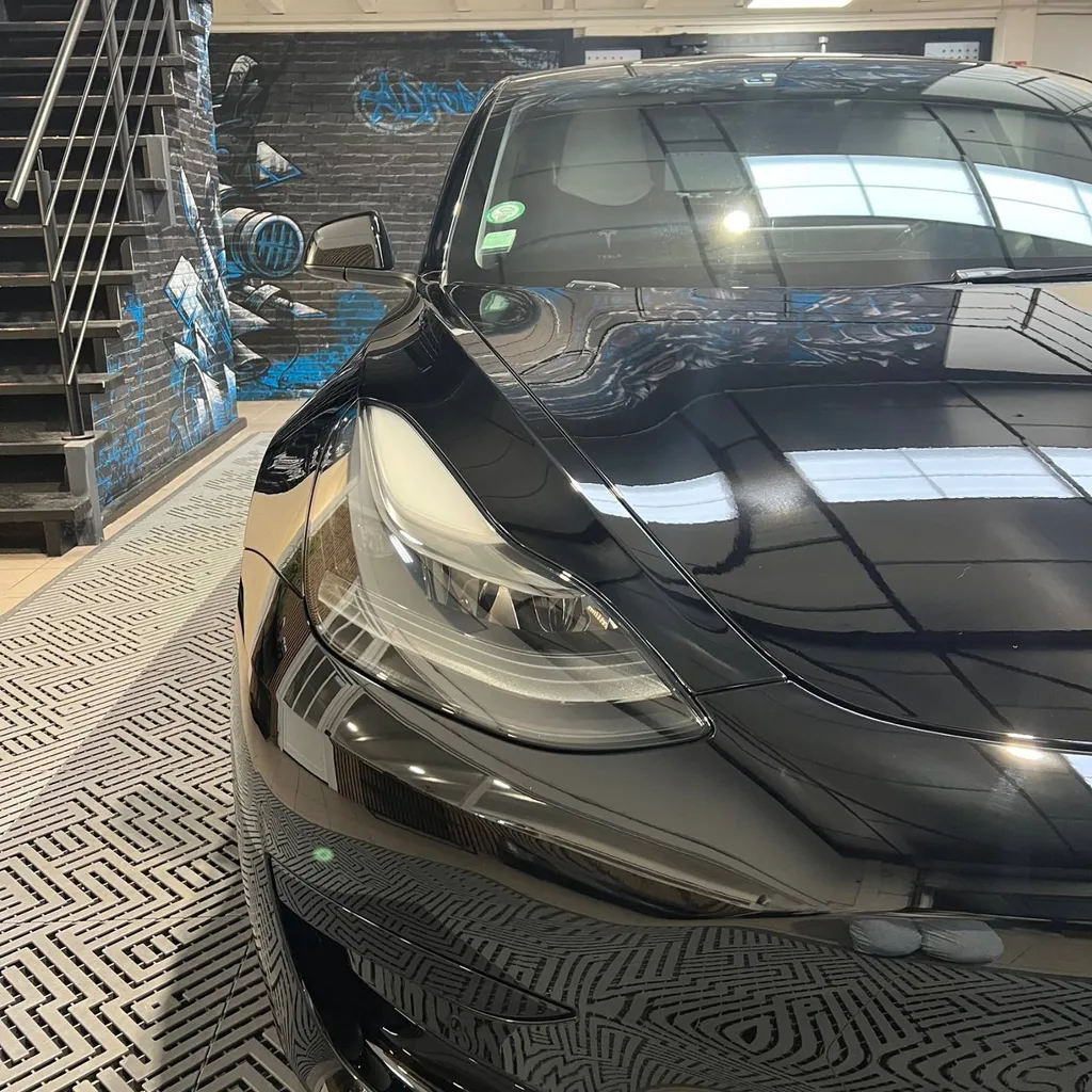 PPF Tesla à Lyon vue avant