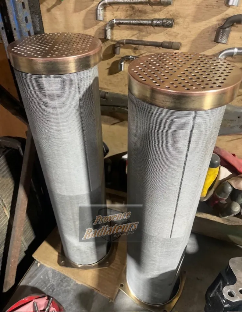 Révision professionnelle d'aftercooler Caterpillar C32 à Marseille