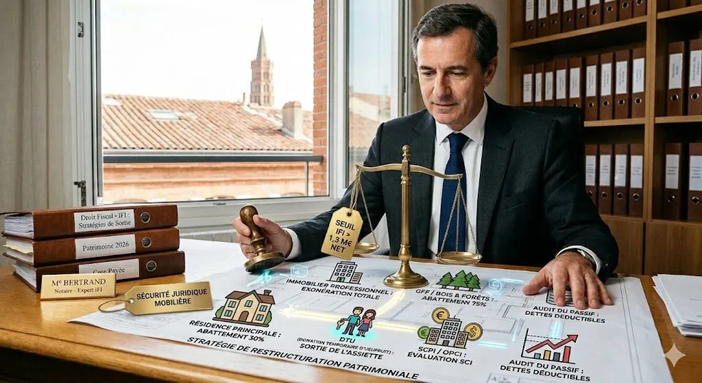 Comment réduire ou sortir légalement de l'IFI en 2026 ?