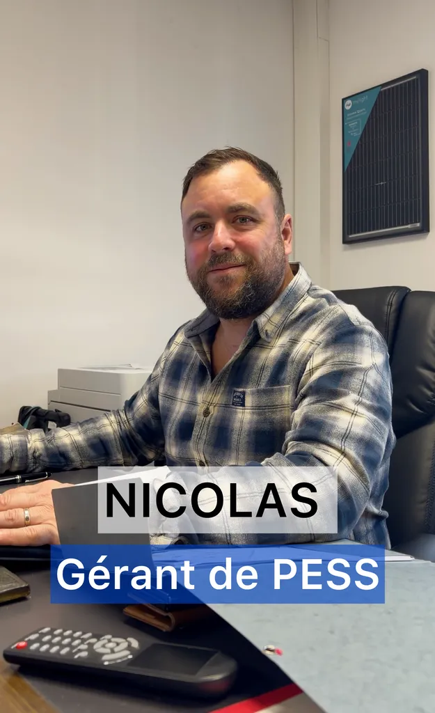 Nicolas, le gérant de l'entreprise