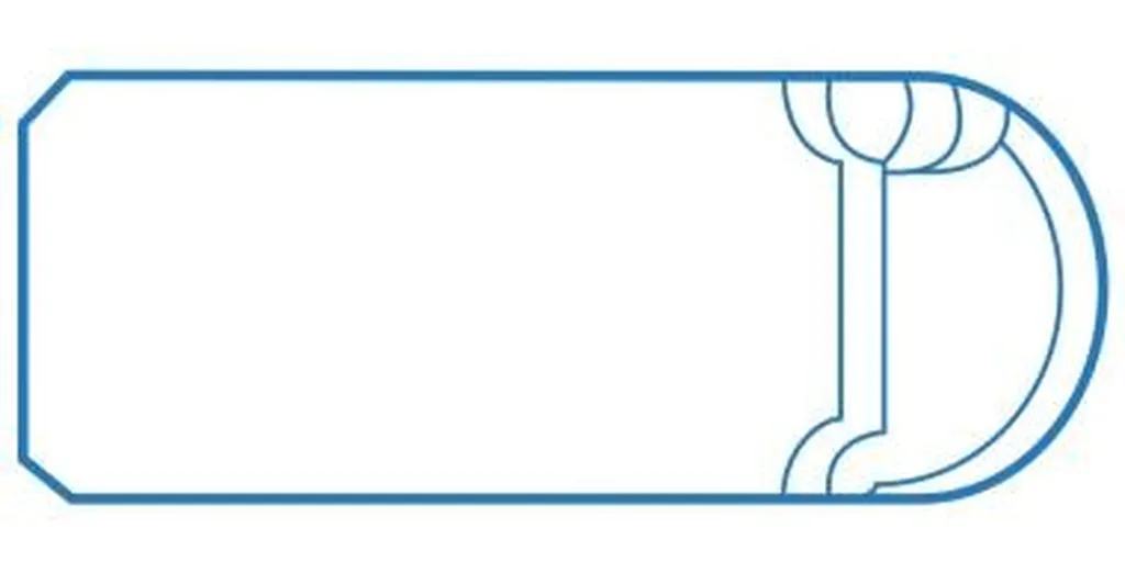 PISCINE COQUE FLORIDA - 9M X 4M