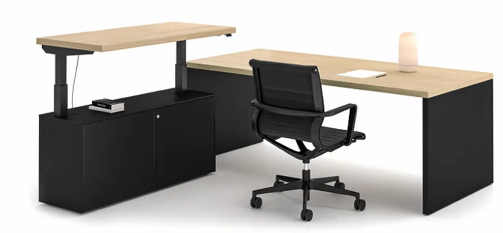 Bureau Direction bois et rangement à MONTPELLIER