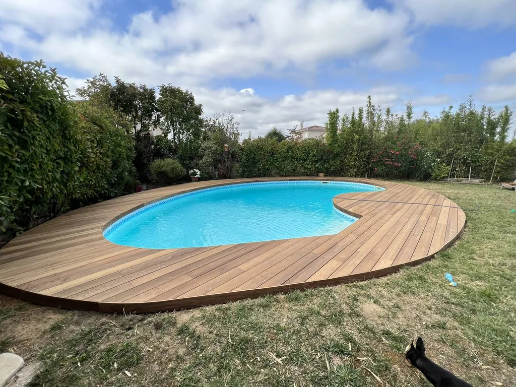 Terrasse bois Toulouse terminée 