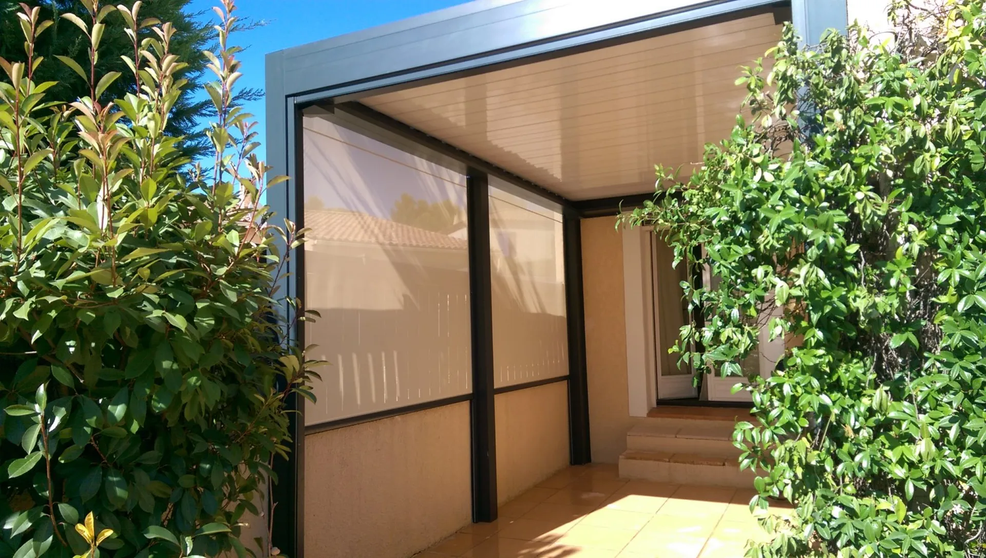 Pergolas bioclimatique sur Martigues