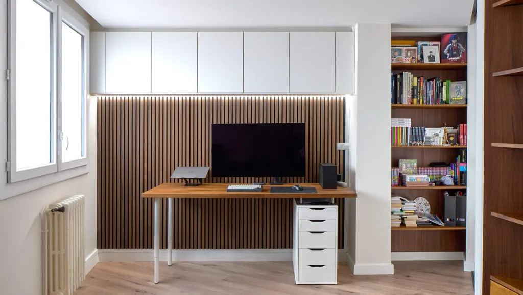 Architecte d’intérieur à Toulouse pour la rénovation d'appartements minimalistes avec isolation écologique et mobilier sur-mesure en bois massif
