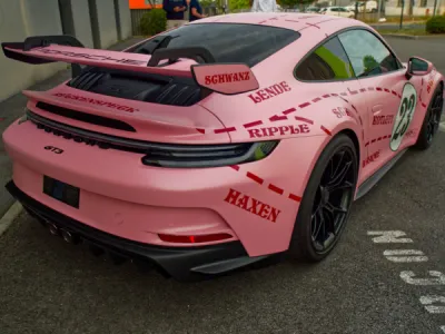 Covering complet Porsche 911 GT3 Pink Pig – Saint-Avé